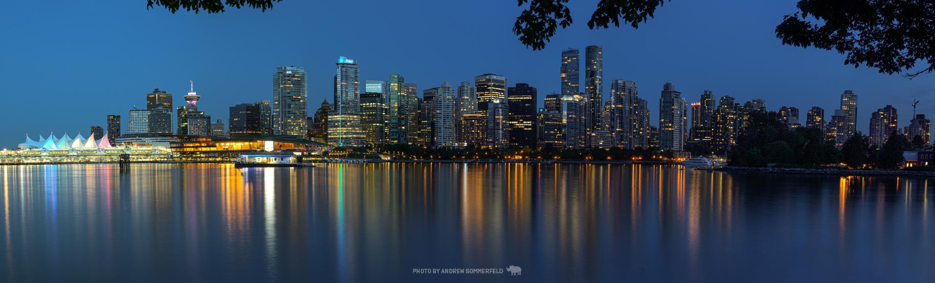 Good Evening, Vancouver by Andrew Sommerfeld