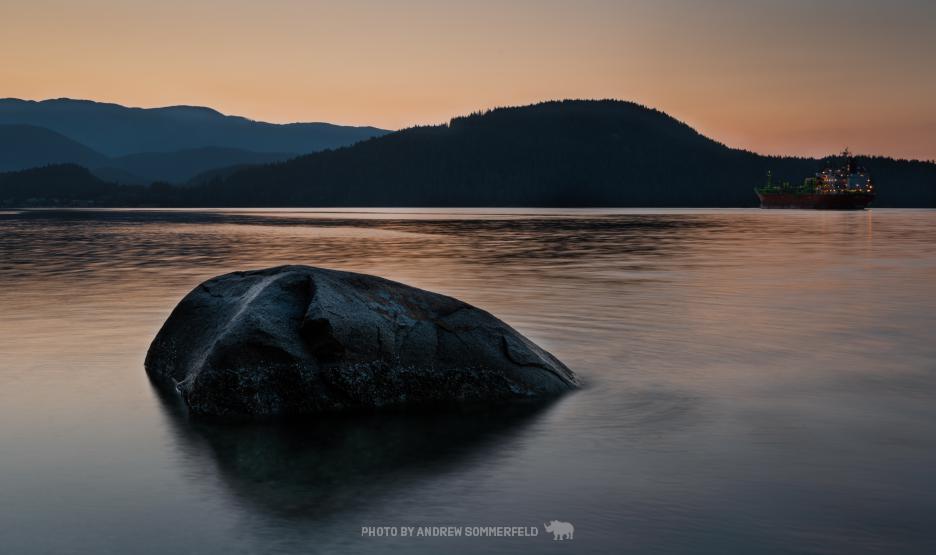 Good Morning, (from) Cates Park by Andrew Sommerfeld