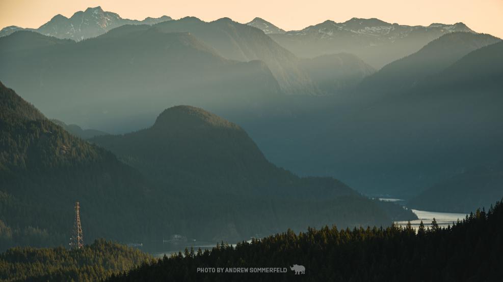 Good Morning, Indian Arm by Andrew Sommerfeld
