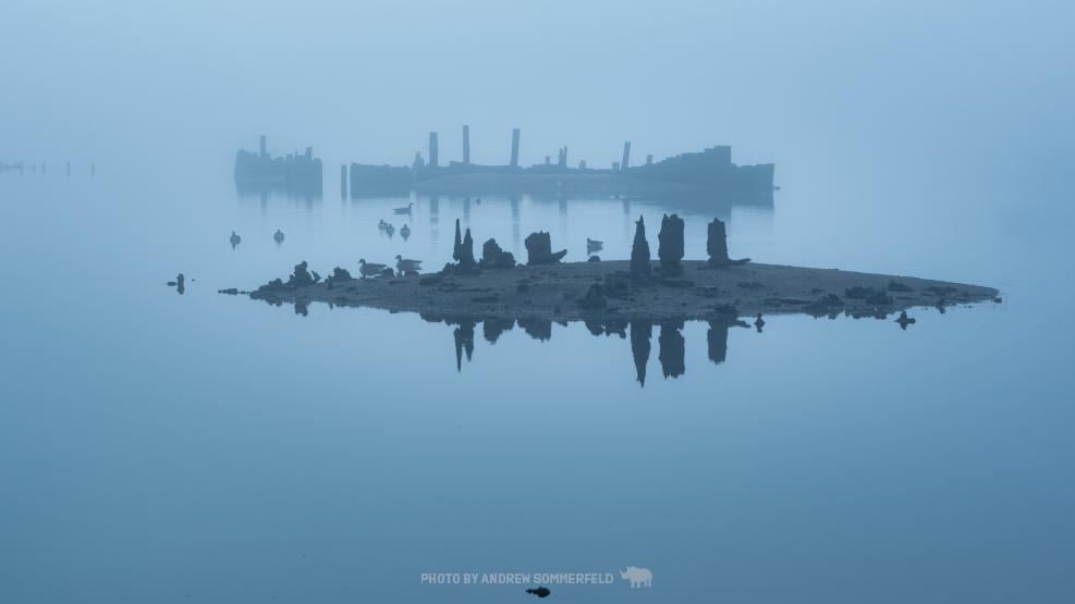 Blue Mill Morning by Andrew Sommerfeld